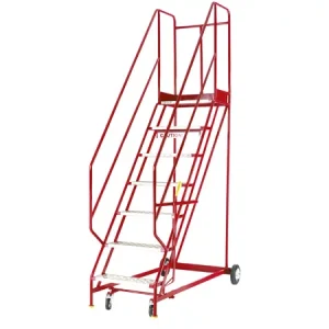 Steptek Quality Red Range – 3 Steps – 750mm Platform Height